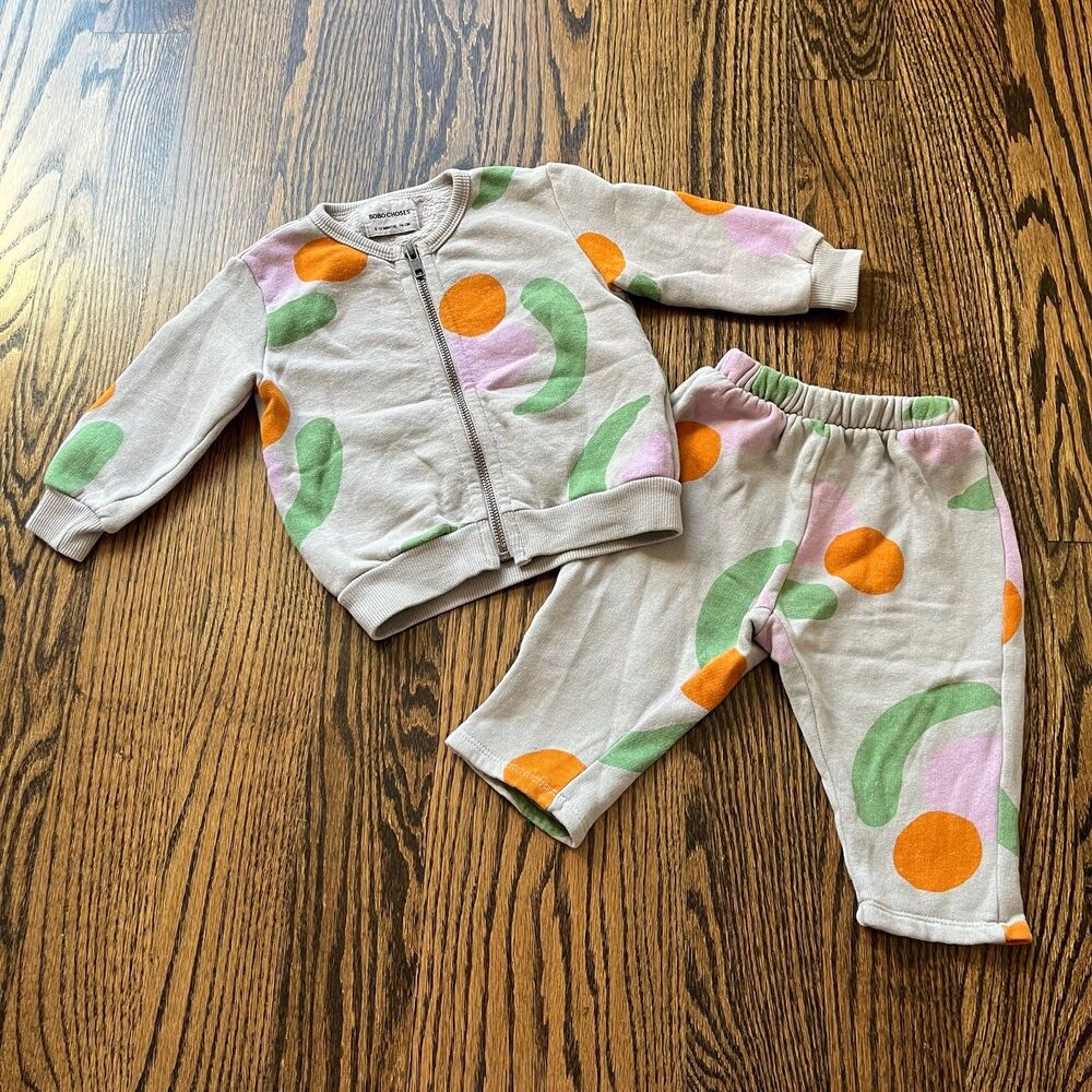 Bobo Choses Abstract Fruit Jogger Set (6-12M)